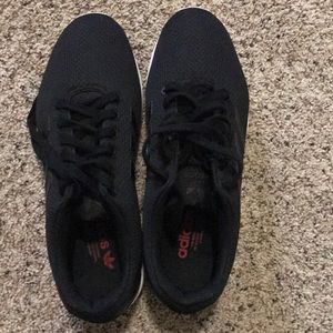 Adidas Black zx flux